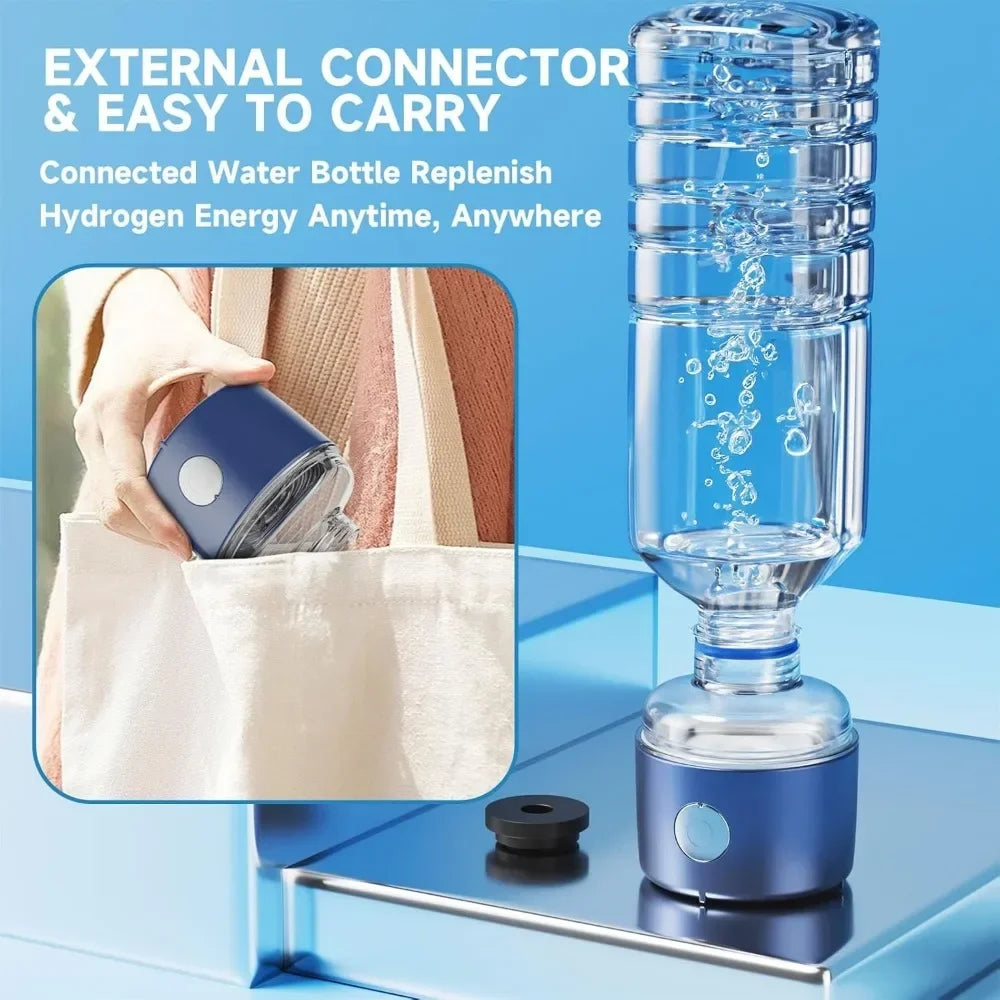 Hydrogen Water Bottle, 2300 PPB Smart Electrolysis Water Ionizer