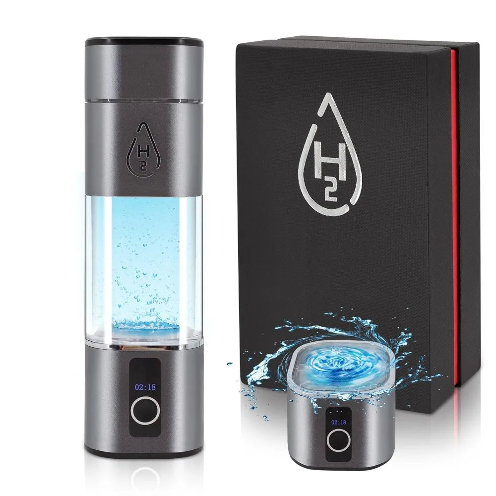 Hydrogen Water Bottle - 5 Minutes Rapid Electrolysis