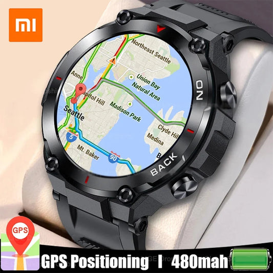 Rugged Round Smart Watch for Android IOS